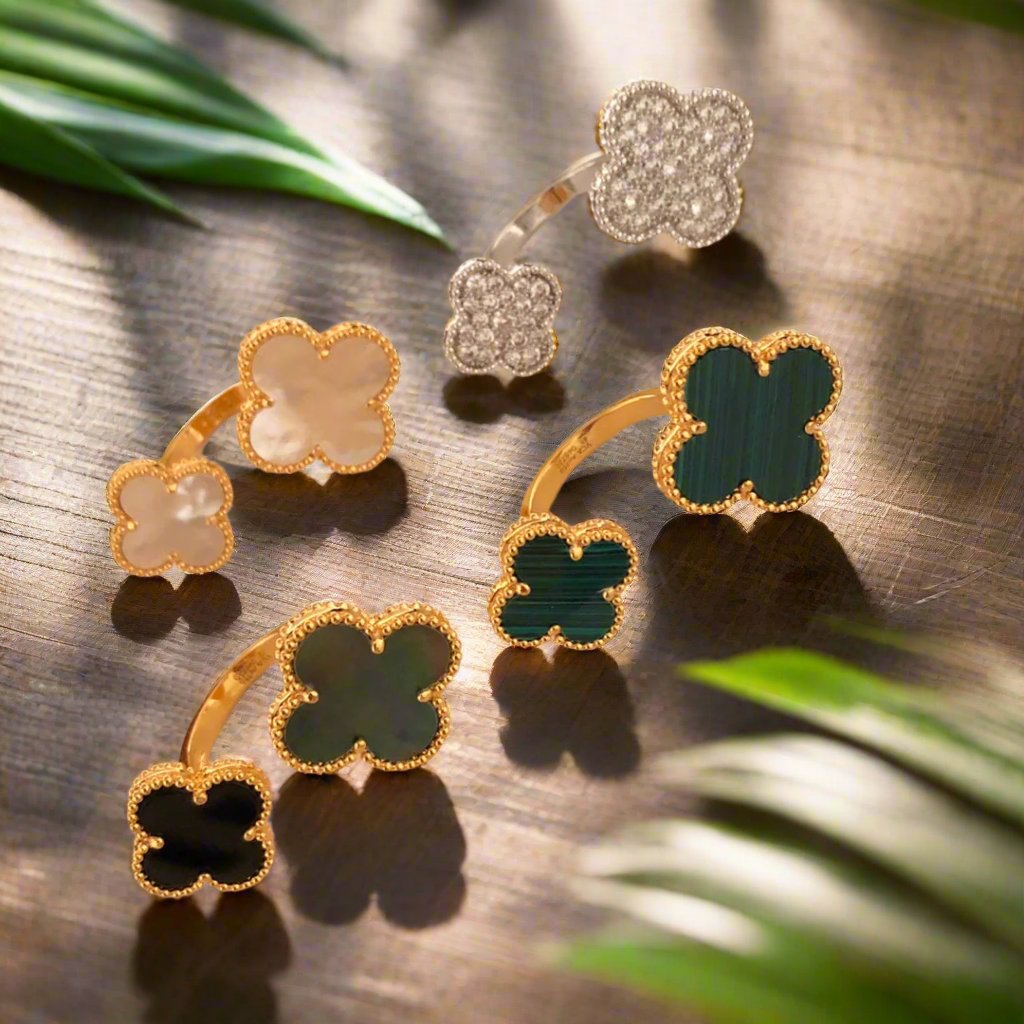 18K Magic Alhambra Clover Ring