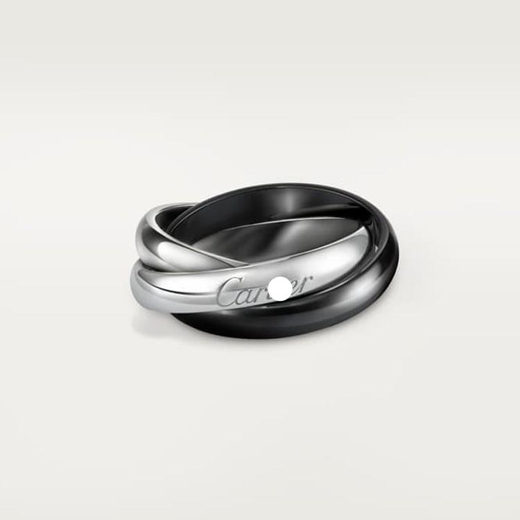 18K Trinity Classic Ceramics Ring