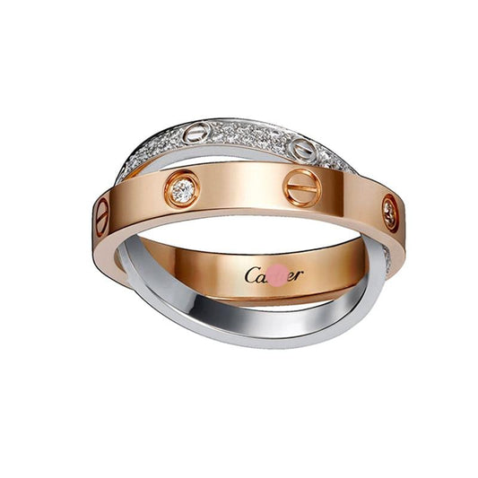 18K Love Ring