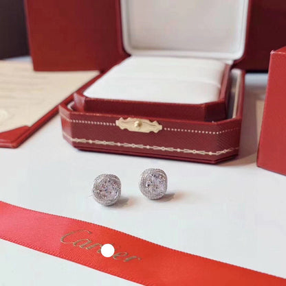 18K Trinity Ruban Earrings