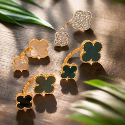 18K Magic Alhambra Clover Ring