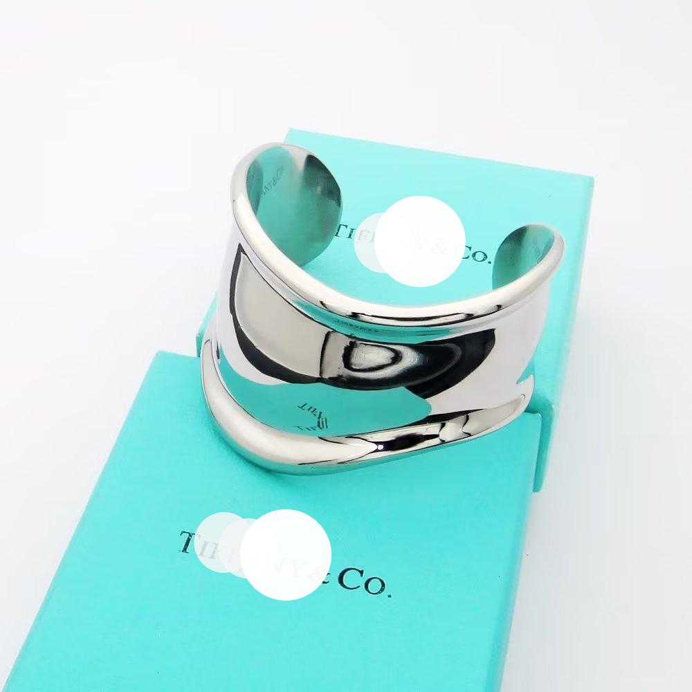 18K T Elsa Peretti Small Bone Cuff Bracelet