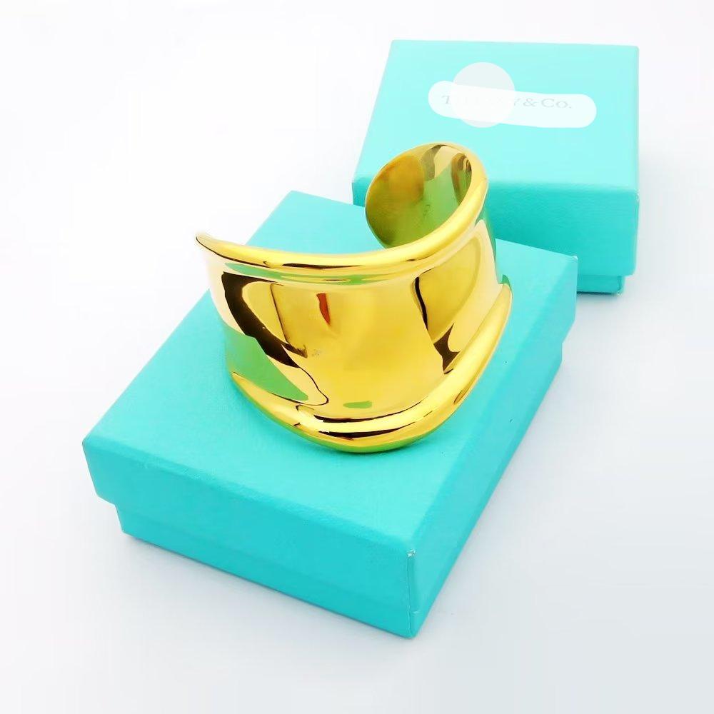 18K T Elsa Peretti Small Bone Cuff Bracelet